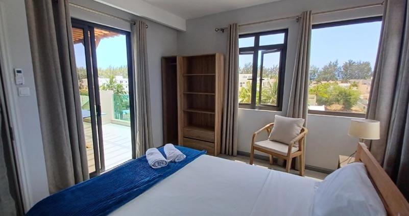 Splendide Penthouse Vue Mer A 5 Mn A Pied De La Plage Flic en Flac Екстер'єр фото