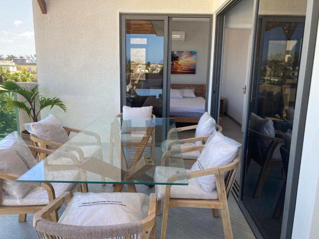 Splendide Penthouse Vue Mer A 5 Mn A Pied De La Plage Flic en Flac Екстер'єр фото