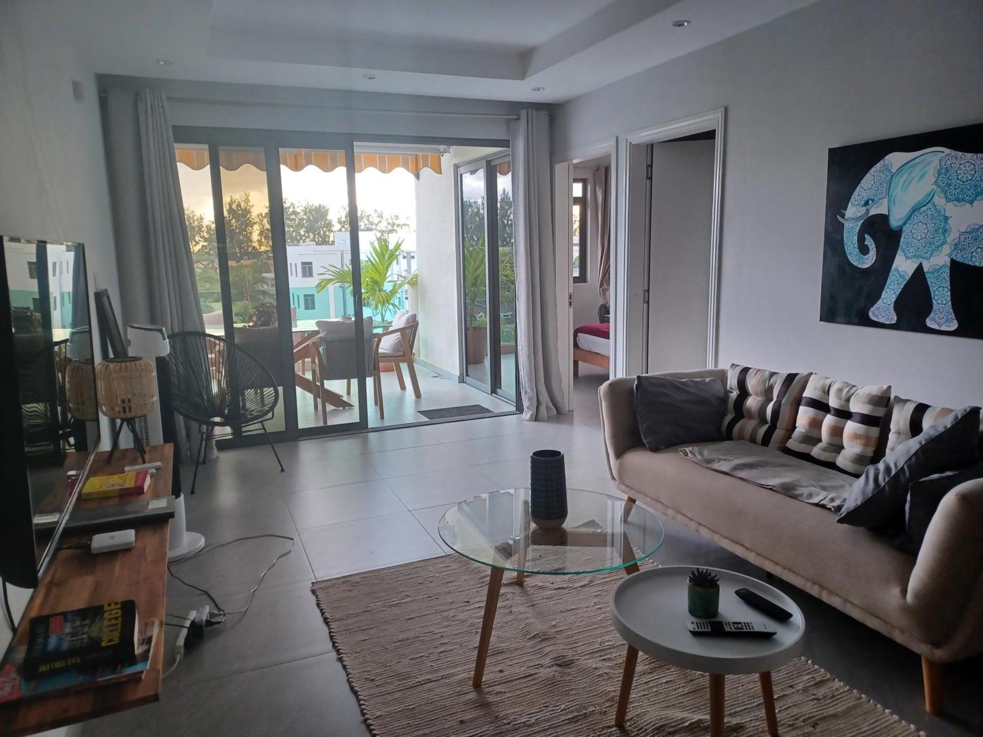 Splendide Penthouse Vue Mer A 5 Mn A Pied De La Plage Flic en Flac Екстер'єр фото